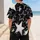 Black And White Starfield All-Over Athletic Look For Streetwear And Game Day Fans Baseball Jersey - 5