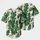 Green Oak Leaf Botanical All Over Casual Outdoor Game Day Wear For Nature Lovers Baseball Jersey - 2
