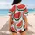 Watermelon Wedges Summer Game Day Outfit For Fruit Lovers, Picnics And Beach Days Baseball Jersey - 7