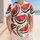 Watermelon Wedges Summer Game Day Outfit For Fruit Lovers, Picnics And Beach Days Baseball Jersey - 4