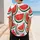 Watermelon Wedges Summer Game Day Outfit For Fruit Lovers, Picnics And Beach Days Baseball Jersey - 5