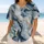 Blue Navy Marble Gold Veins For Game Day And Casual Streetwear Style Sports Fans Baseball Jersey - 6
