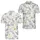Navy Botanical Coastal Motifs For Resort Days, Beach Trips And Casual Summer Outings Men's Polo Shirt - 2
