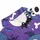 Spooky Cute Blue Monsters Skulls And Bats For Halloween Parties And Casual Outfits Men's Polo Shirt - 6