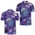 Spooky Cute Blue Monsters Skulls And Bats For Halloween Parties And Casual Outfits Men's Polo Shirt - 2