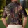 Dark Bay Stallion In Lightning Storm For Western Rodeo Events And Equestrian Lovers Men's Polo Shirt - 5