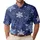 Midnight Blue Snowflake Winter Style For Holiday Events And Ski Lodge Outings For Men Men's Polo Shirt - 1