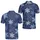 Midnight Blue Snowflake Winter Style For Holiday Events And Ski Lodge Outings For Men Men's Polo Shirt - 2