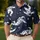 Floating Astronaut Starbursts for Retro Space Style, Casual Outings and Travel for Men Men's Polo Shirt - 4