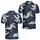 Floating Astronaut Starbursts for Retro Space Style, Casual Outings and Travel for Men Men's Polo Shirt - 2