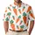 Orange Carrot All-Over Motif For Garden Parties, Beach Trips And Casual Men’s Style Men's Polo Shirt - 1