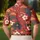 Japanese Plum Blossom Floral Garden for Resort Wear and Summer Travel Trips for Women Men's Polo Shirt - 5