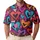 Colorful Graffiti Heart Street Art For Valentine’s Day Parties And Everyday Wear Men's Polo Shirt - 1