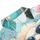 Cute Sheep On Turquoise Scooter With Floral Blooms For Beach Trips And Vacation Days Men's Polo Shirt - 6