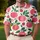 Peach And Berry Botanical Motif For Resort Wear, Garden Parties, And Summer Travel Men's Polo Shirt - 4
