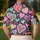 Colorful Doodle Hearts And Roses For Valentine's Day Parties, Dates, And Love Gifts Men's Polo Shirt - 5
