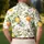Watercolor Lemon And Orange Botanical Garden Citrus For Resort Vacation Wear For Women Men's Polo Shirt - 5
