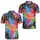 Neon Marbled Paint Drips For Creative Festival Streetwear And Bold Everyday Outfits Men's Polo Shirt - 2