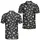 Black And White Wildflower Micro Floral For Summer Dates, Beach Trips And Casual Men Men's Polo Shirt - 2