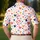Colorful Retro Heart Scatter for Valentine’s Day Casual Outings and Everyday Style Men's Polo Shirt - 5