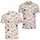 Colorful Retro Heart Scatter for Valentine’s Day Casual Outings and Everyday Style Men's Polo Shirt - 2