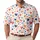 Colorful Retro Heart Scatter for Valentine’s Day Casual Outings and Everyday Style Men's Polo Shirt - 1