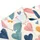 Hand Painted Navy Teal Pink Heart Scatter For Valentine's Day Weekend Casual Wear Men's Polo Shirt - 6