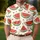Watermelon Slices And Tiny Hearts For Summer Picnics, Beach Days And Fruit Lovers Men's Polo Shirt - 4