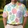 Pastel Easter Egg Motifs For Spring Brunches And Casual Holiday Outfits For Men And Teens Men's Polo Shirt - 4