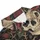 Ivory Skulls And Crimson Roses Gothic Streetwear For Date Nights And Rock Concerts Men's Polo Shirt - 6