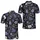Indigo Blue Floral Vine Motif For Evening Garden Dates, Beach Trips And Resort Wear Men Men's Polo Shirt - 2
