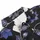 Indigo Blue Floral Vine Motif For Evening Garden Dates, Beach Trips And Resort Wear Men Men's Polo Shirt - 6
