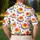Retro Rainbow Orbital Polka Dots For Cheerful Casual Outings And Fun Weekend Wear Men's Polo Shirt - 5