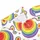 Retro Rainbow Orbital Polka Dots For Cheerful Casual Outings And Fun Weekend Wear Men's Polo Shirt - 6