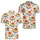 Retro Rainbow Orbital Polka Dots For Cheerful Casual Outings And Fun Weekend Wear Men's Polo Shirt - 2