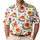 Retro Rainbow Orbital Polka Dots For Cheerful Casual Outings And Fun Weekend Wear Men's Polo Shirt - 1