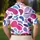 Abstract Pebble Shapes for Resort Travel, Beach Days and Modern Casual Style Lovers Men's Polo Shirt - 5