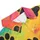 Black Paw Marks On Rainbow Sunset For Colorful Casual Outfits And Pet Lovers Everyday Men's Polo Shirt - 6
