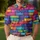Colorful Graffiti Brick Wall Streetwear Style For Music Festivals And Urban Art Fans Men's Polo Shirt - 4