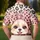 Smiling Puppy Pink Bow Leopard Spot Fashion For Casual Dates And Everyday Dog Lovers Men's Polo Shirt - 5