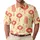 Coral Red Chinese Lanterns for Lunar New Year Parties and Festive Everyday Style Men's Polo Shirt - 1