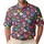 Colorful Heart Confetti Retro Doodle For Valentine’s Day Parties And Everyday Wear Men's Polo Shirt - 1