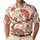 Asian Plum Blossom Songbird Fans For Spring Garden Events And Elegant Everyday Wear Men's Polo Shirt - 1