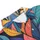 Stained Glass Cat Mosaic Art Nouveau Wear for Colorful Summer Outings and Cat Lovers Men's Polo Shirt - 6