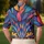 Stained Glass Cat Mosaic Art Nouveau Wear for Colorful Summer Outings and Cat Lovers Men's Polo Shirt - 5