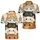 Stacked Five Cat Totem With Ginger Tabby And Black Cats For Playful Casual Outfits Men's Polo Shirt - 2