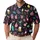 Colorful Cocktail Glasses And Bar Icons For Nightlife Parties And Evening Lounge Wear Men's Polo Shirt - 1