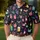 Colorful Cocktail Glasses And Bar Icons For Nightlife Parties And Evening Lounge Wear Men's Polo Shirt - 4