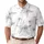 Hand Drawn Lattice Star Motif For Coastal Dates And Relaxed Summer Outings For Men Men's Polo Shirt - 1