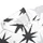 Abstract Charcoal Starbursts for Minimalist Streetwear and Casual Weekend Outfits Men's Polo Shirt - 6